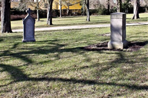 Der Schelf-Friedhof in Schwerin